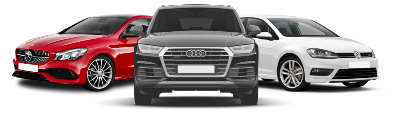 Car driving on an open road